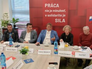 Odborári z Maďarska navštívili slovenských kolegov